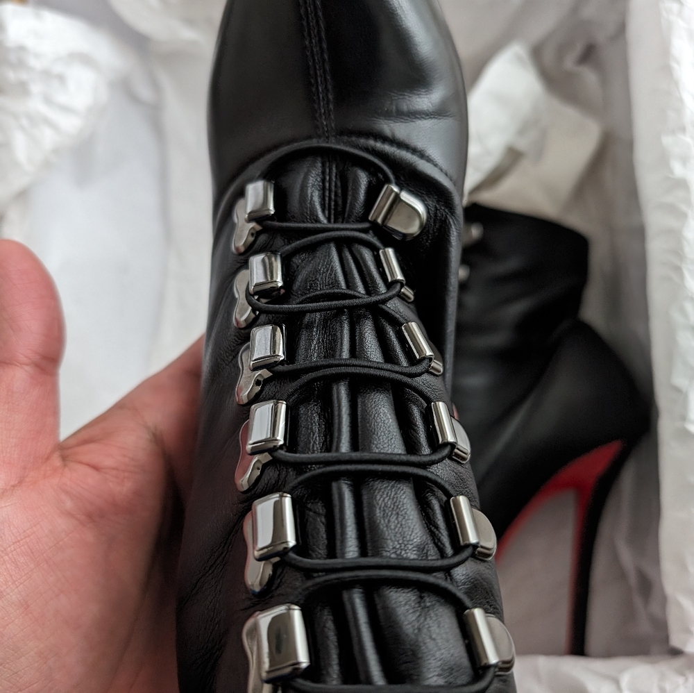 Christian Louboutin TROOPISTA 120mm Boots - Picture 9 of 10